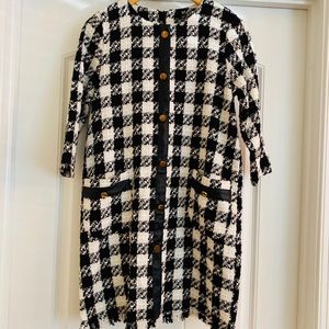 NWOT...Zara TRF collection tweed shift dress